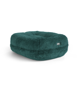 Maya Donut Cat Bed - Peacock Green