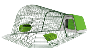 Eglu Go Chicken Coop with 2m Run Package - Leaf Green