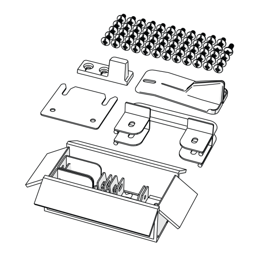 Eglu Cube mk2 fixings pack box b boxed house (064.0019)