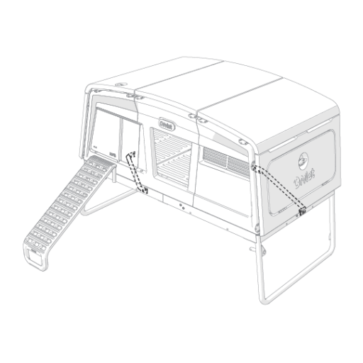 Eglu pro frame cross brace b (114.1085)